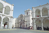 Arequipa, the beautiful Jesuit Church of La Compaa